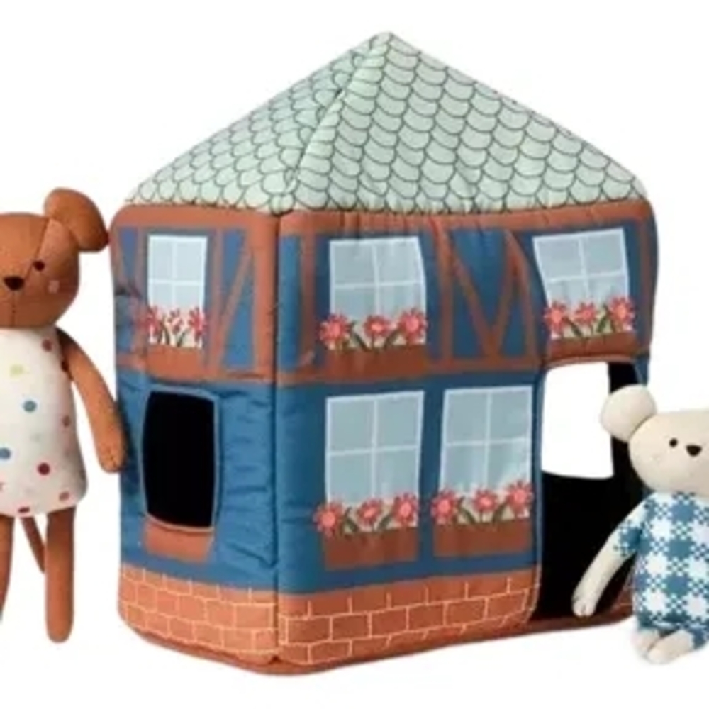 Pillowfort House and Mouse Kids' Interactive 3 Piece Play Set NWOT